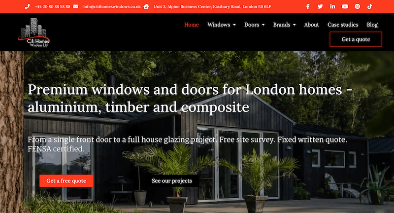 Citi Homes Windows - WIndows and Doors installer in London UK