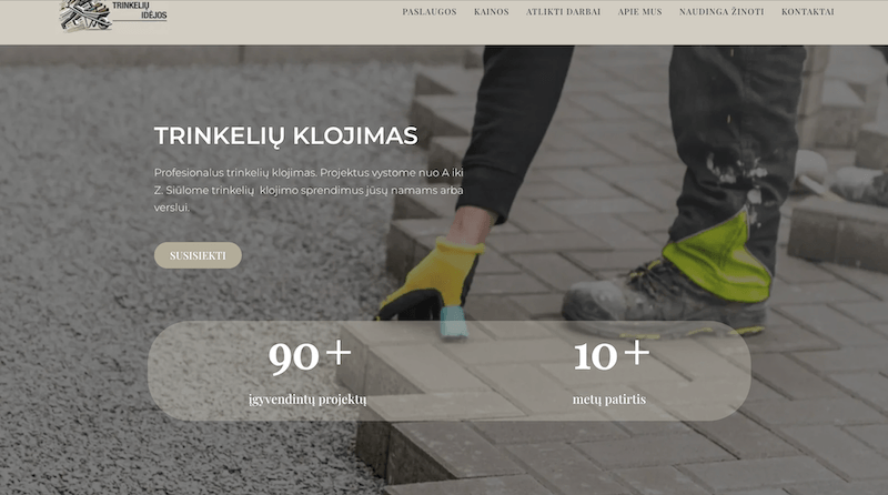 Trinkelių klojimas Vilniuje