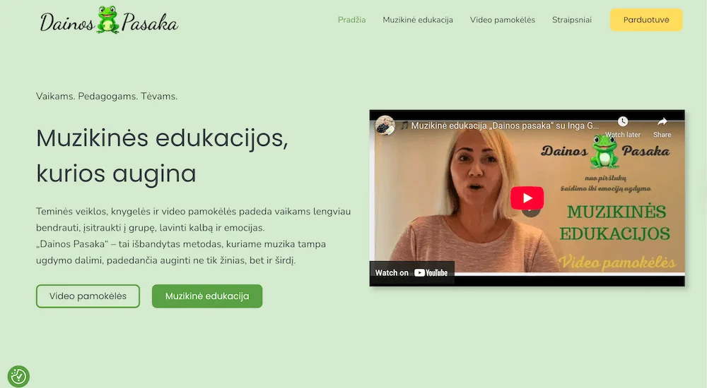 Dainos Pasaka - muzikinės edukacijos vaikams